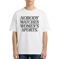 Jim Harbaugh And Mike McDaniel Nobody Watches Women's Sports Shirt Gifts For Friends - Merchluma