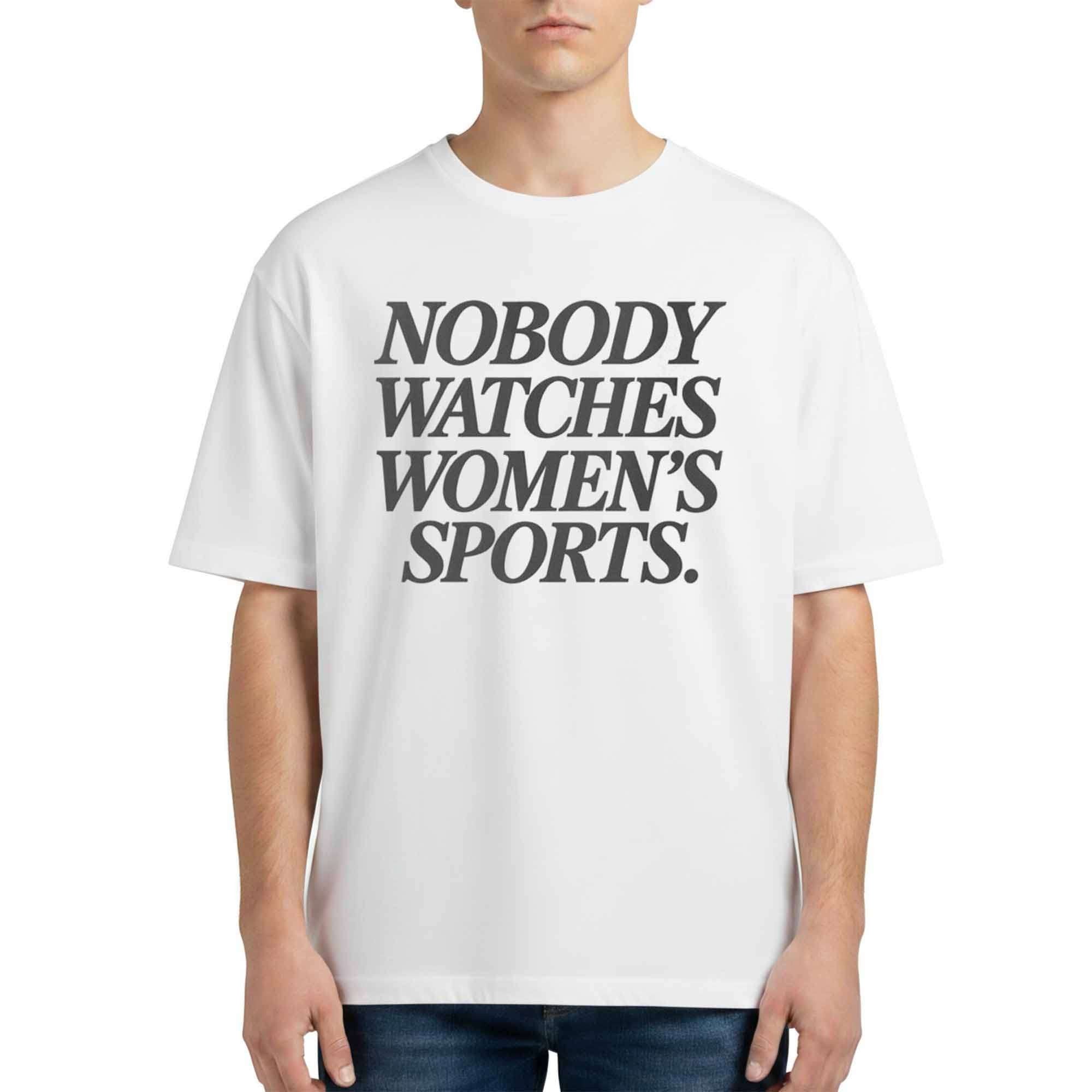Jim Harbaugh And Mike McDaniel Nobody Watches Women's Sports Shirt Gifts For Friends - Merchluma