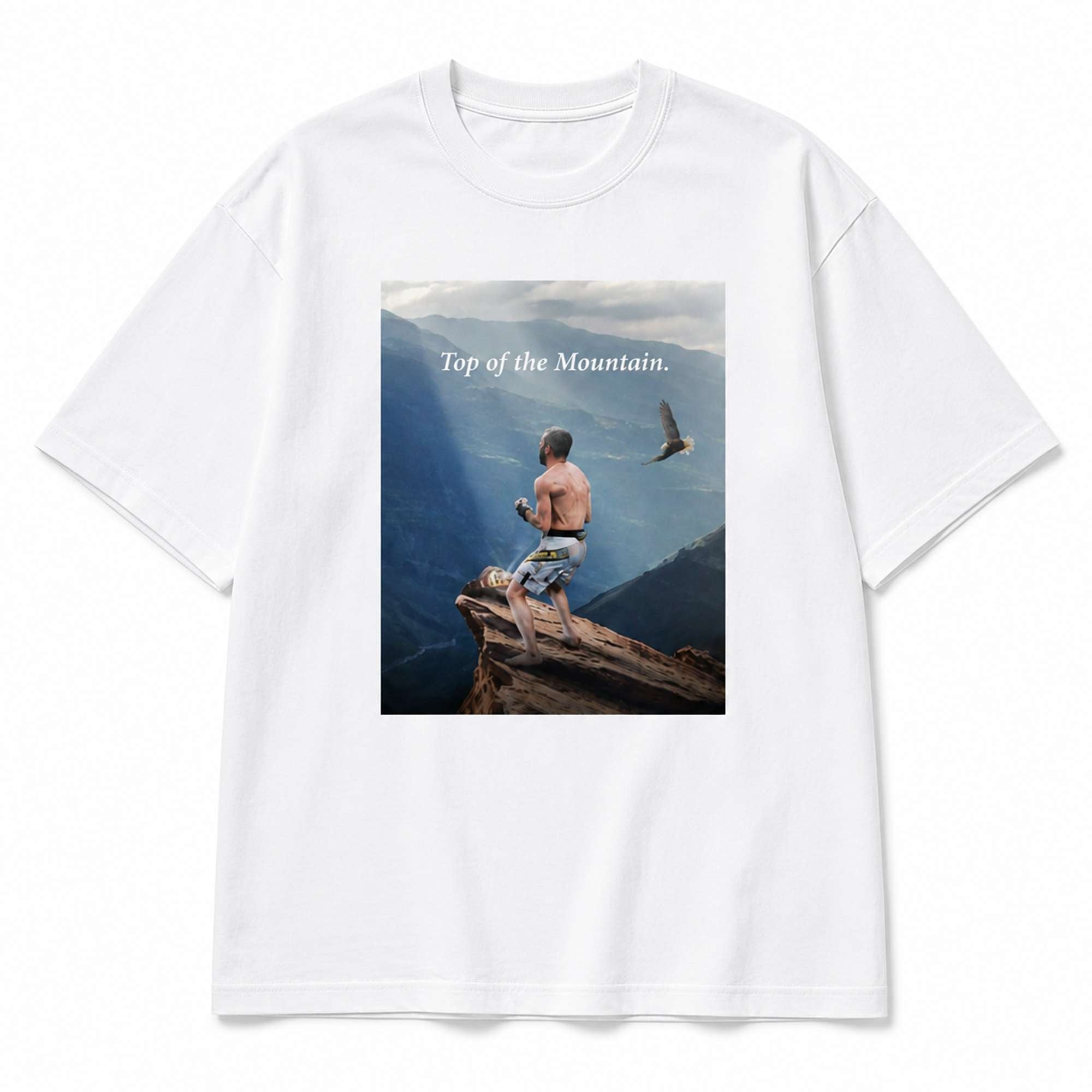 Islam Makhachev Top Of The Mountain Shirt Islam Makhachev Merch Fans Gifts - Merchluma