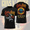 Guns N Roses World Tour 2026 T-Shirt Guns N Roses Merch Birthday Gift For BFF - Merchluma