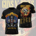 Guns N Roses World Tour 2026 T-Shirt Guns N Roses Merch Gift Ideas For Husband - Merchluma