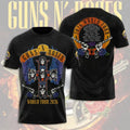 Guns N Roses World Tour 2026 T-Shirt Guns N Roses Merch Gifts For Friends - Merchluma