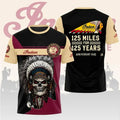 Indian Motorcycle 125th Anniversary T-Shirt Indian Motorcycle Merch Gift Ideas For Son - Merchluma