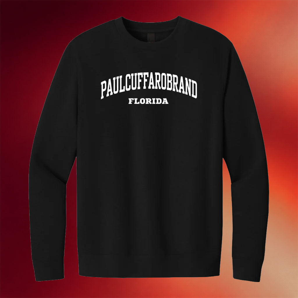 Paul Cuffaro Merch 2026 PCB Logo Sweatshirt Black Birthday Gift Ideas For Him - Merchluma