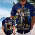 Harry Potter 25th Anniversary Hawaiian Shirt Thanks You For The Memorial Harry Potter Shirt - Merchluma