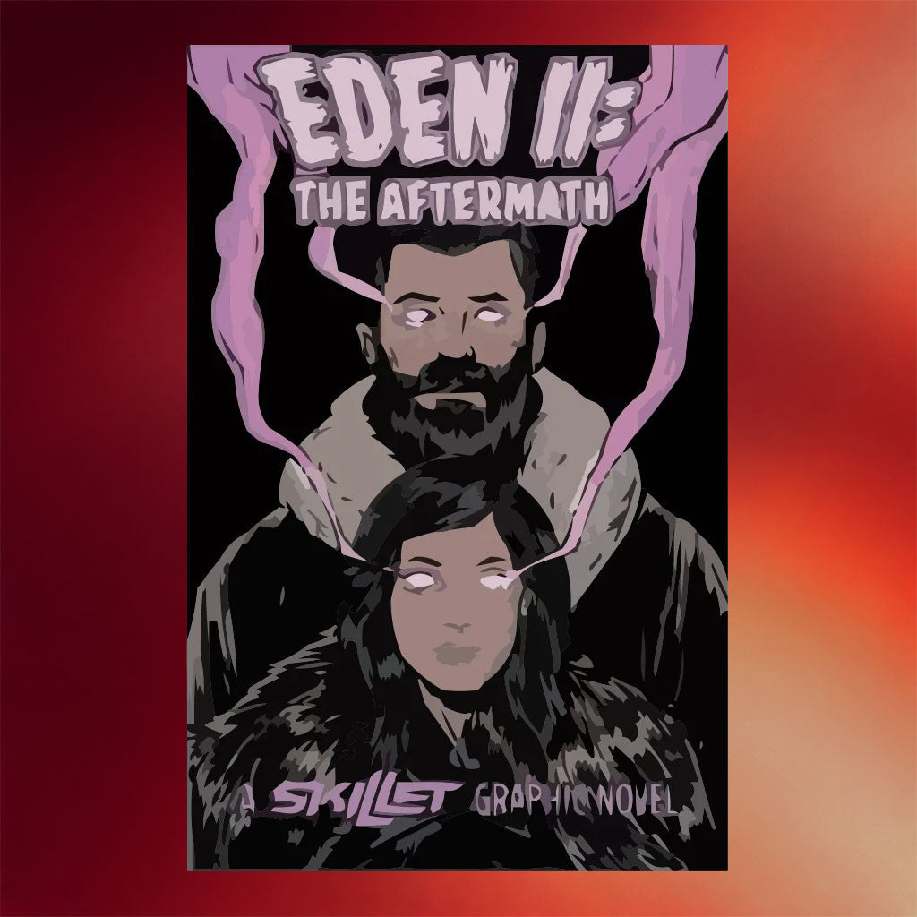 Skillet Merch 2026 Skillet Eden II The Aftermath Poster Gift Ideas For Rock Lovers - Merchluma