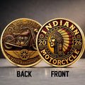 Indian Motorcycle Merch 1901 2026 125th Anniversary American Legend Commemorative Coin - Merchluma