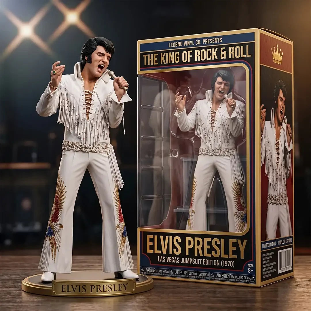 Elvis Presley The King Of Rock And Roll Funko Pop Elvis Presley Merch Gifts For Music Fans - Merchluma