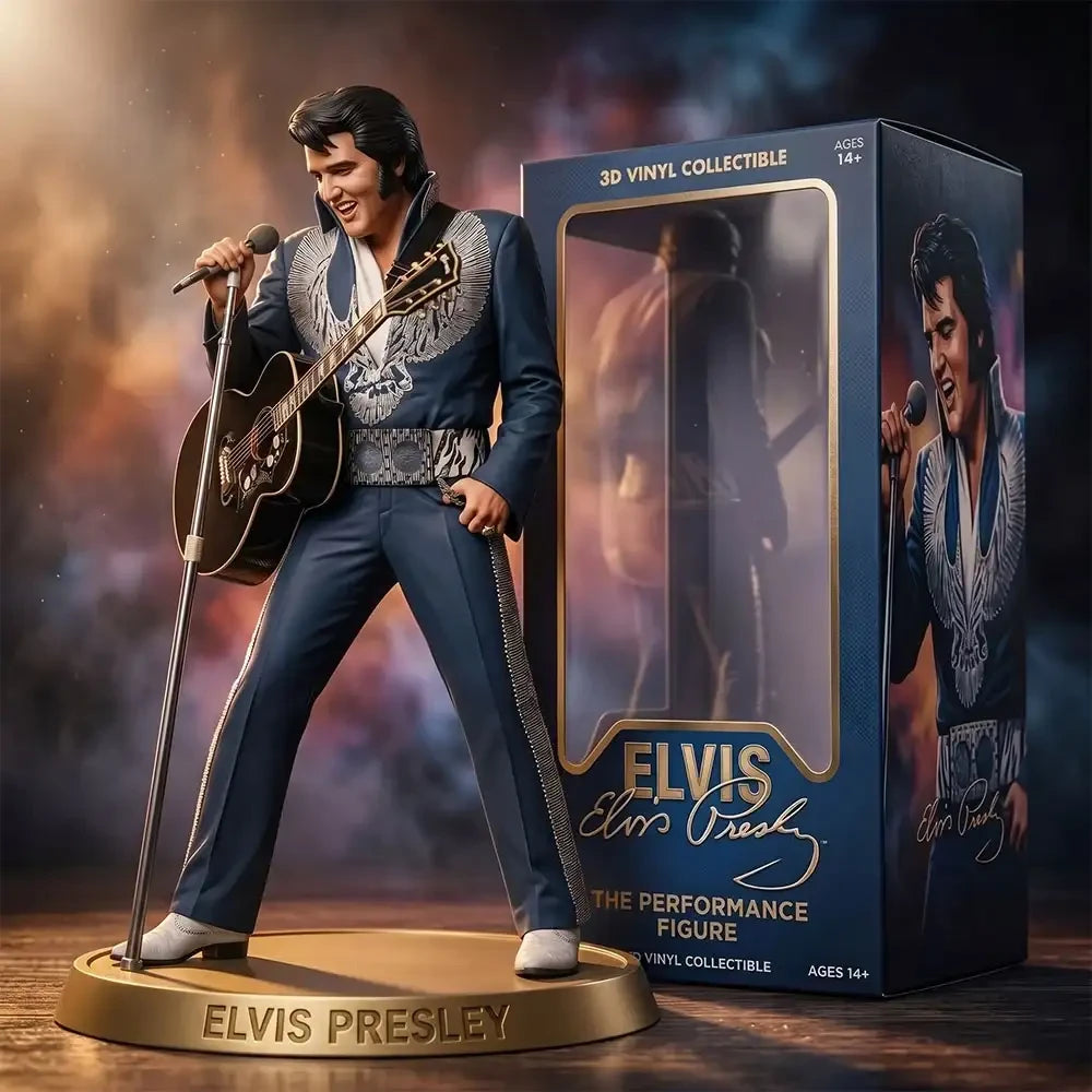 Elvis Presley The Performance Figure Funko Pop Elvis Presley Merch Gifts For Music Lovers - Merchluma