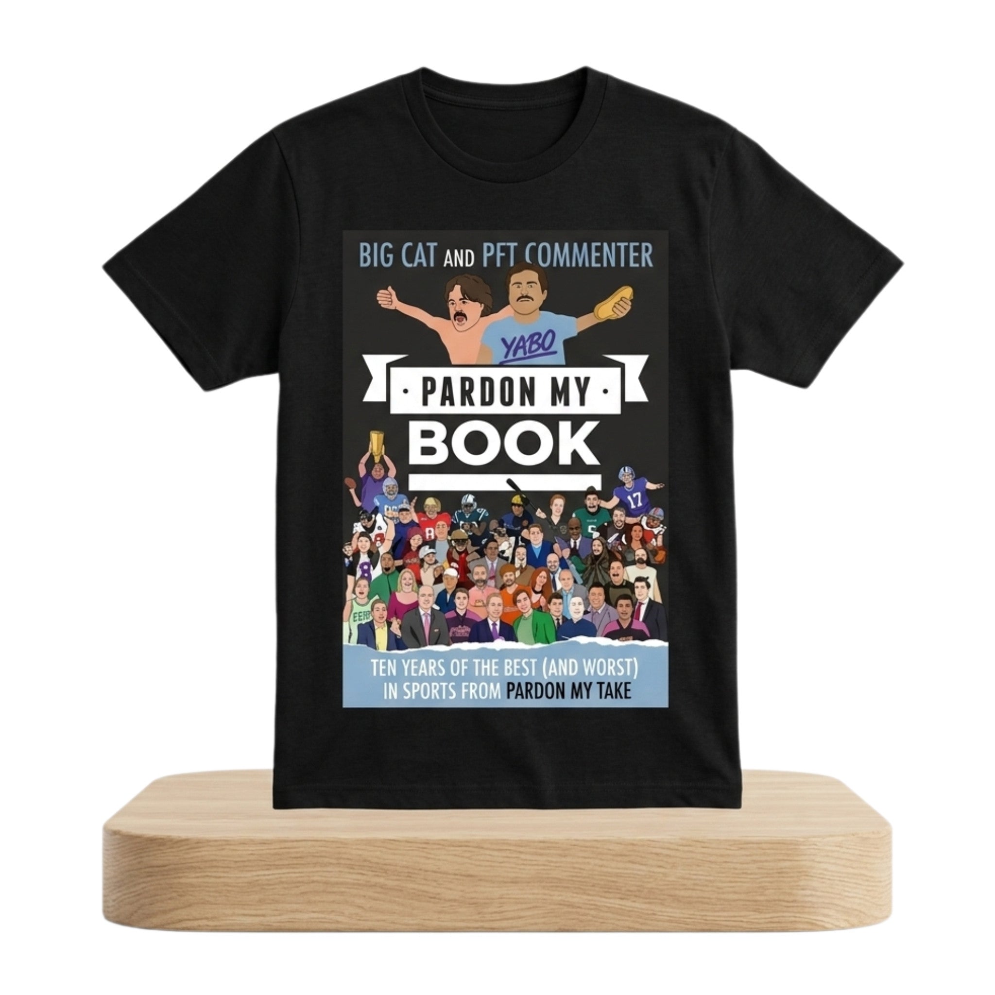 Big Cat And PFT Commenter Pardon My Book Shirt Gifts For Sports Lovers - Merchluma