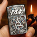 Linkin Park Rock Band Lighter Case 2026 Linkin Park Merch Gifts For Rock Lovers - Merchluma