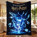 Harry Potter 25 Years Of Magic Blanket 2026 Harry Potter Merch Movie Lovers Sofa Decor - Merchluma