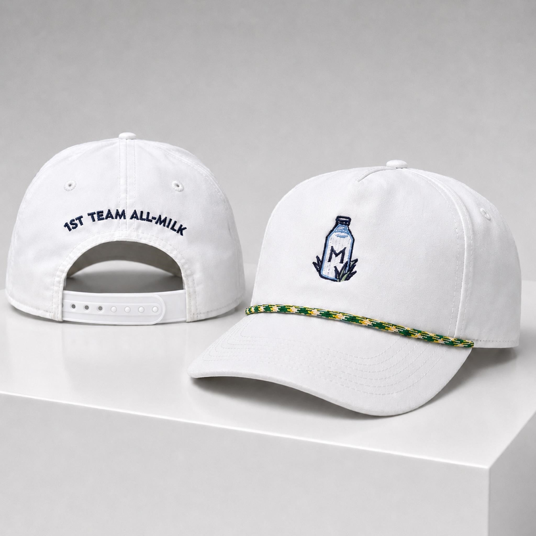 1st Team All Milk 2026 Hat Embroidered Merion Golf Club Merch Gifts For Golfers - Merchluma