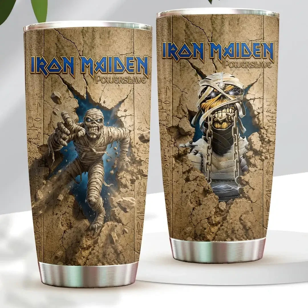 Iron Maiden Merchandise Run For Your Lives World Tour 2026 Tumbler Presents For Music Lovers - Merchluma