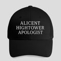 Alicent Hightower Apologist Hat Embroidered Best Gifts For Him - Merchluma