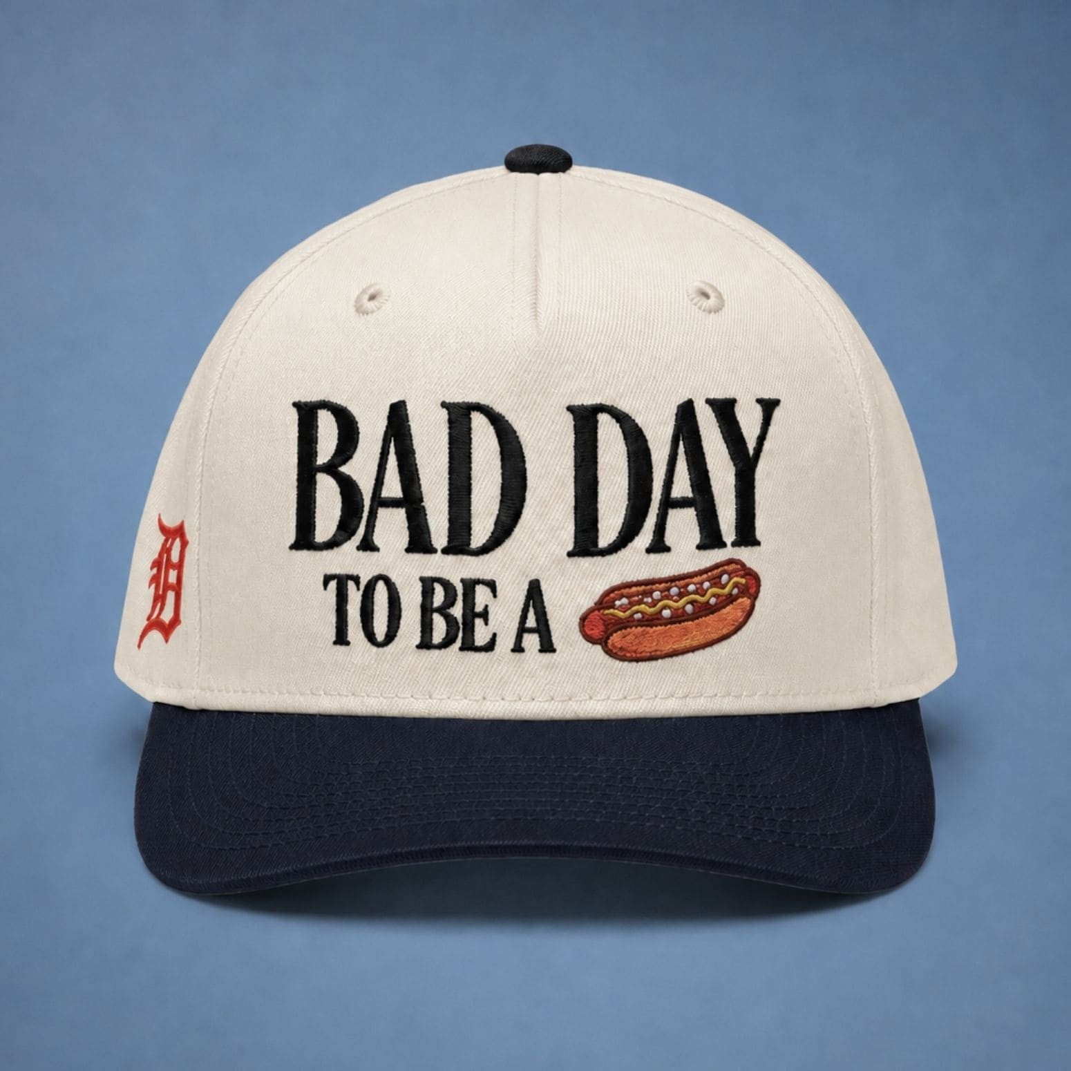 2026 Tigers Bad Day To Be A Coney Dog Hat Embroidered Detroit Tigers Merch Gifts For Him - Merchluma