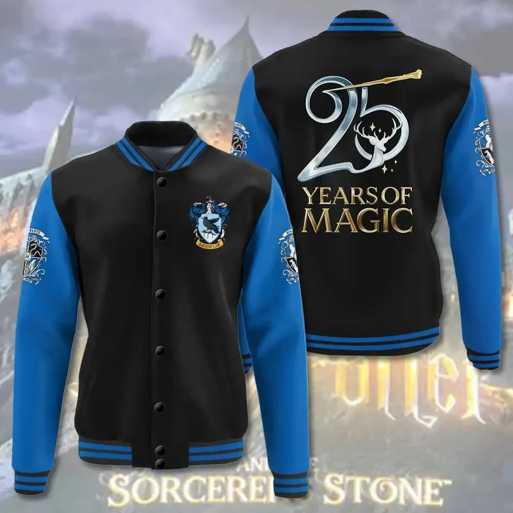 Harry Potter Merch 25 Years Of Magic Thank You For The Memorial Harry Potter Varsity Jacket 2026 - Merchluma