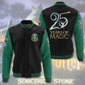 Harry Potter Merch 25th Anniversary Thank You For The Memorial Harry Potter Varsity Jacket 2026 - Merchluma