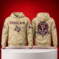2026 Texas A&M Salute To Service Camo Hoodie Texas A&M Aggies Merch Gifts For Him - Merchluma