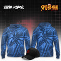 Cactus Jack x SPIDER-MAN Brand New Day Hoodie Blue Travis Scott Merch Gifts For Brother - Merchluma