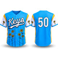 Frederick Keys Blooming Flowers Jersey Game Day Apparel Gifts For Frederick Keys Fans - Merchluma
