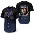 New York Mets Merch X KPop Demon Hunters Night Jersey Gifts For New York Mets Lovers - Merchluma