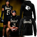 Louisville Cardinals For The Ville Uniform Hoodie Louisville Cardinals Merch Football Fan Gear - Merchluma