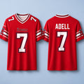 2026 Angels Jo Adell #7 Football Jersey Los Angeles Angels Merch Gifts For Baseball Fans - Merchluma