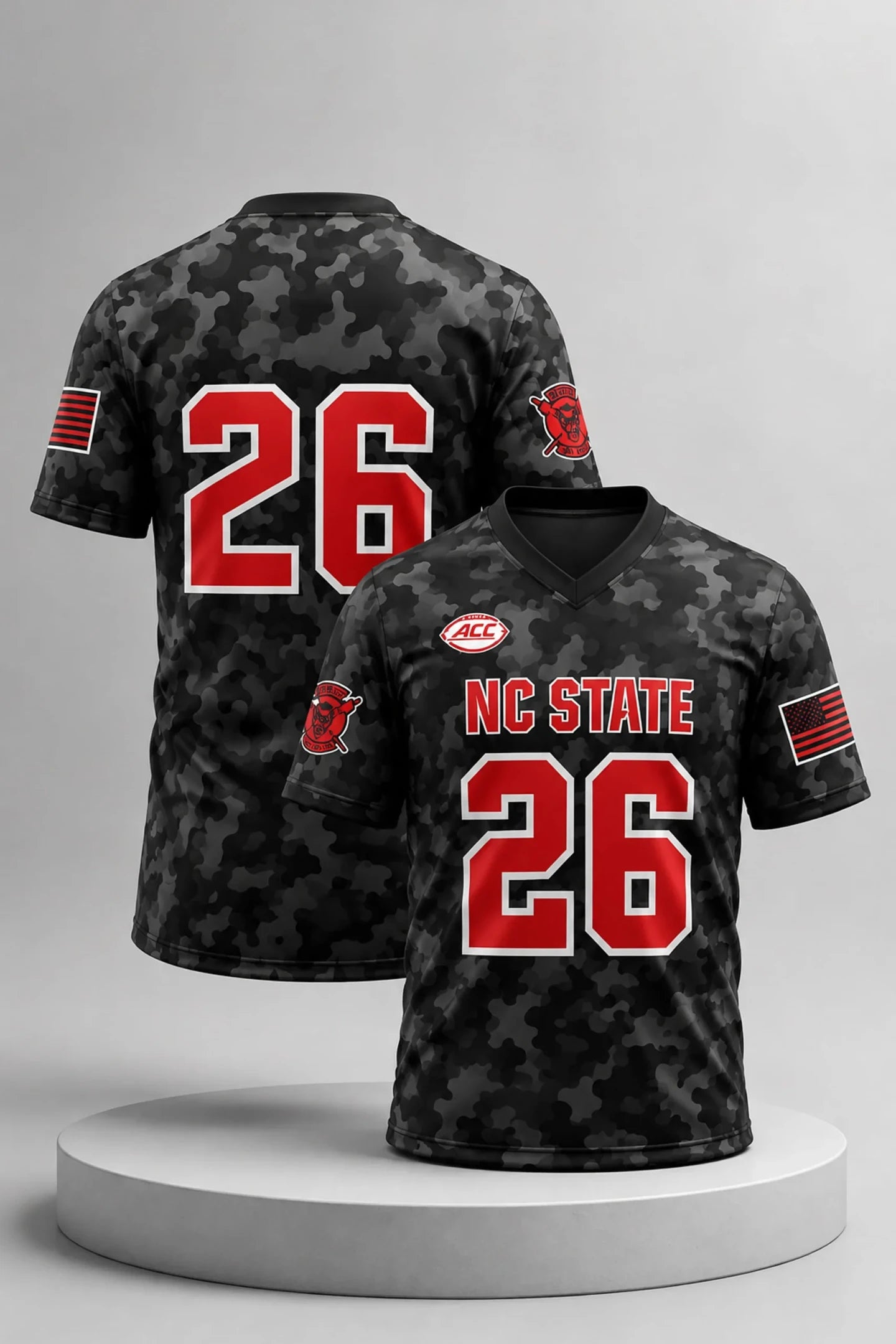 NC State Wolfpack Military Appreciation Jersey Game Day Apparel NC State Wolfpack Fans Gifts - Merchluma