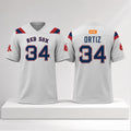 Boston Red Sox David Ortiz #34 Football Jersey 2026 Red Sox Merch Best Gifts For Baseball Fans - Merchluma