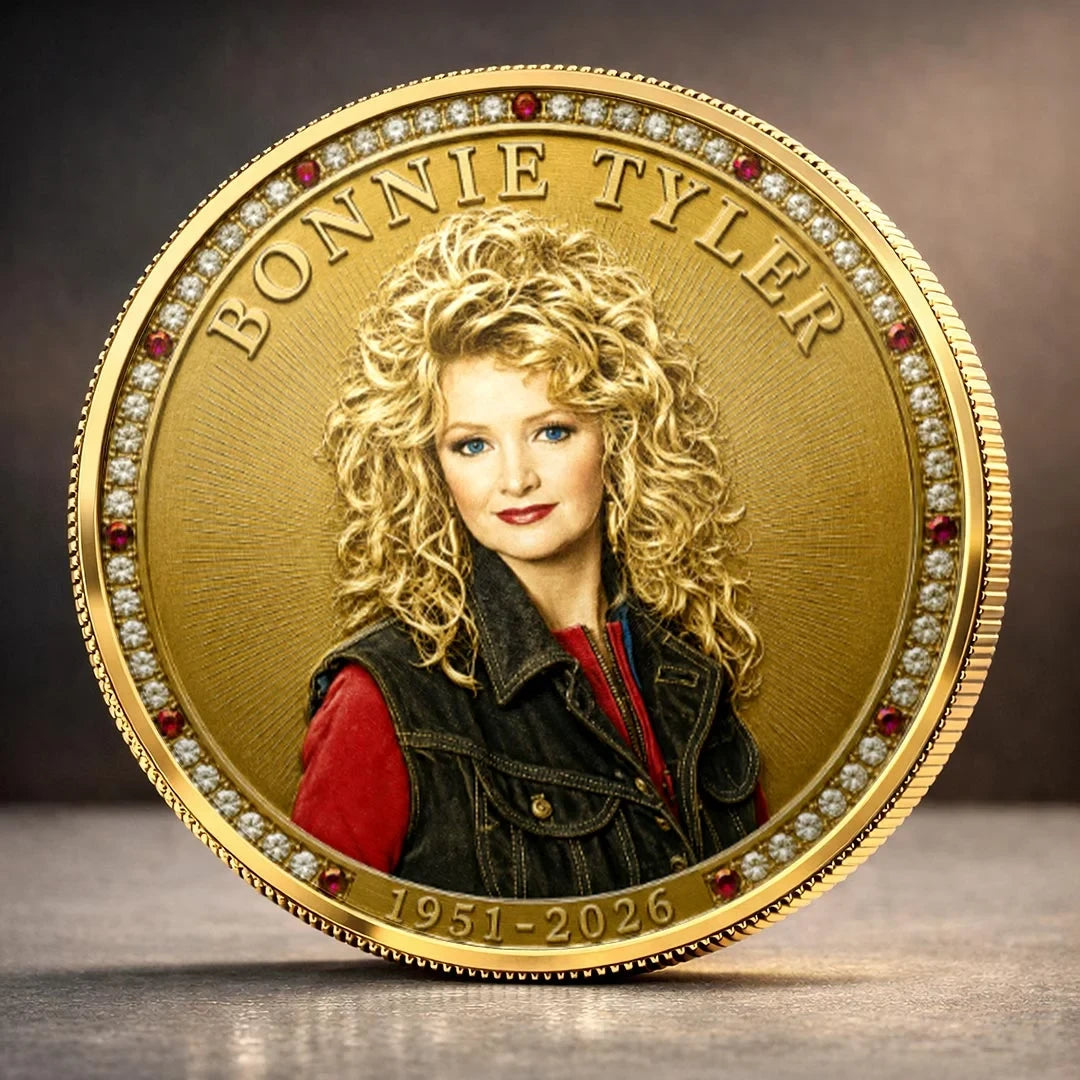 Bonnie Tyler Commemorative Coin Bonnie Tyler Merch Best Gifts For Music Lovers - Merchluma