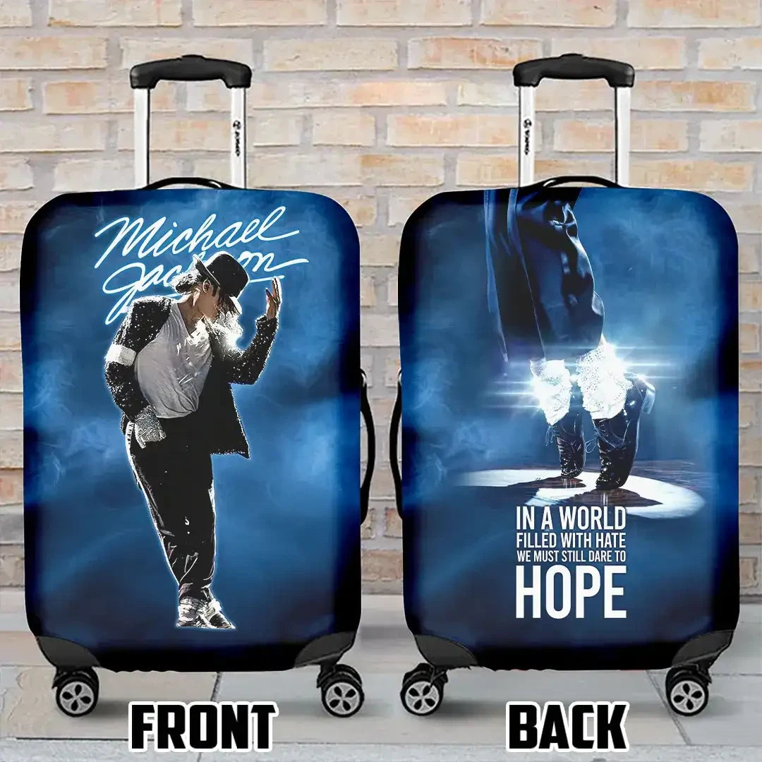 Michael Jackson Merch 2026 In A World Filled With Hate Luggage Cover Gift Ideas For Music Lovers - Merchluma