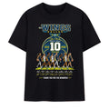 Dallas Wings 10th Anniversary 2016 2026 Signatures WNBA T-Shirt Dallas Wings Merch Fan Gifts - Merchluma
