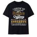 Pittsburgh Football Merch I Grew Up Watching Steelers Greatness Signatures T-Shirt Fan Apparel - Merchluma