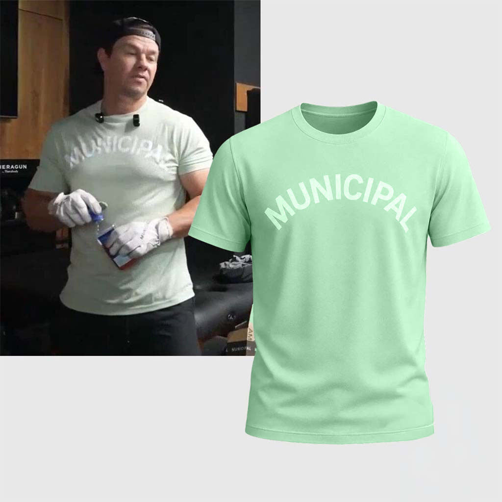 Mark Wahlberg Municipal Shirt Mark Wahlberg Merch Birthday Gift For Husband - Merchluma