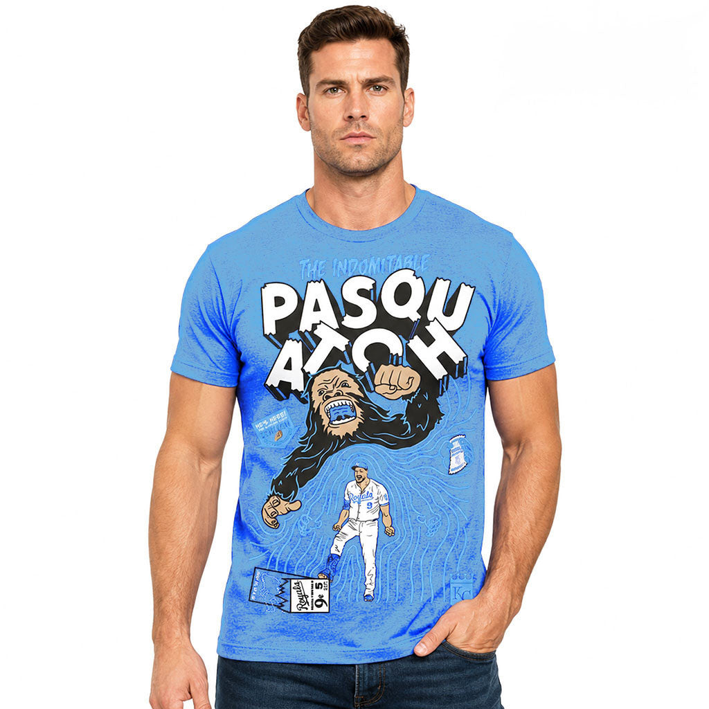 2026 Royals The Indomitable Pasquatch T-Shirt KC Royals Merch Present For Baseball Fans - Merchluma