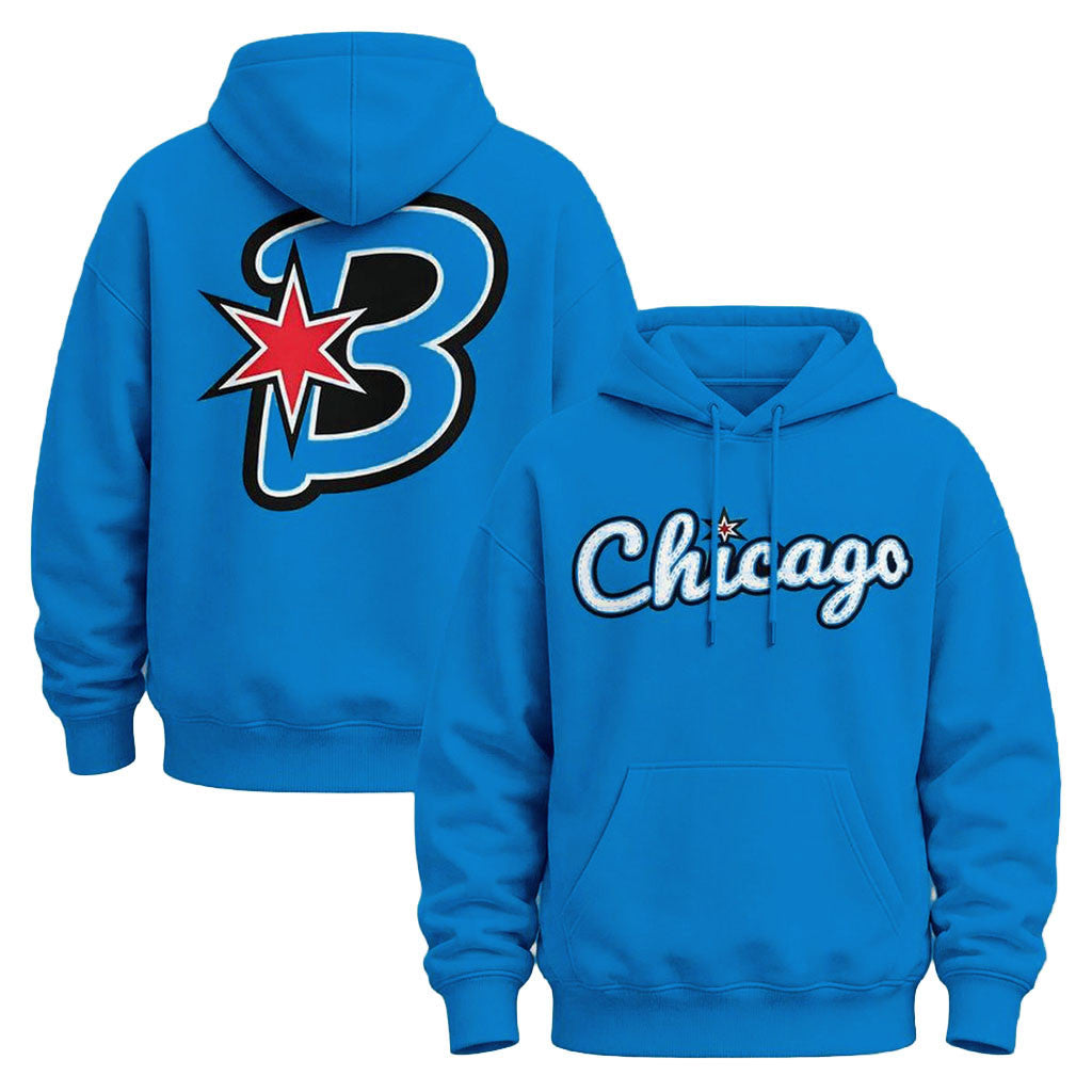 Chicago Bandits 2026 Logo Hoodie Chicago Bandits Merch Gift Ideas For Softball Fans - Merchluma