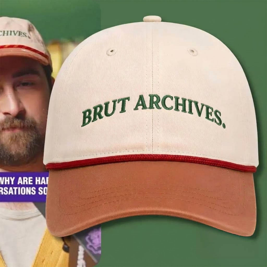 Noah Kahan Brut Archives Hat 2026 Embroidered Noah Kahan Merch Gift Ideas For Music Lovers - Merchluma