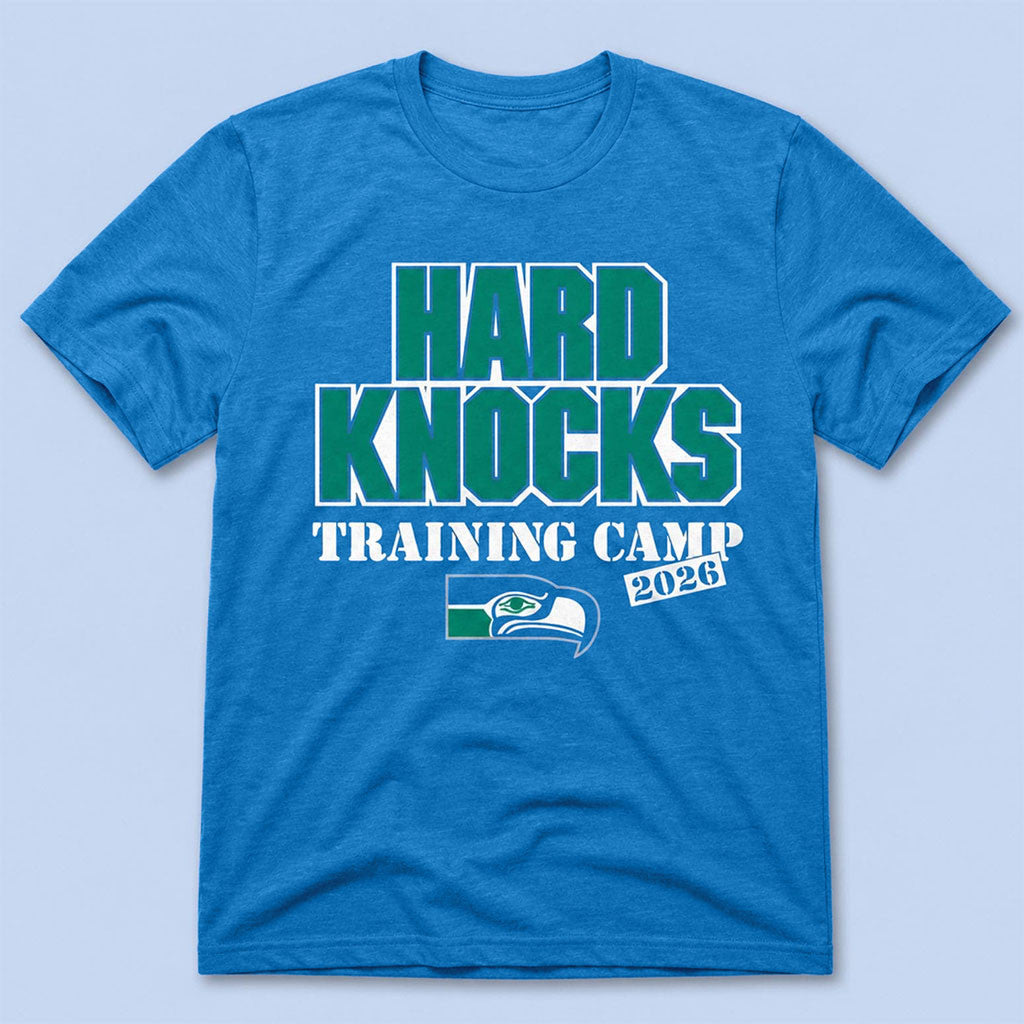 Seahawks Hard Knocks Training Camp 2026 T-Shirt Seattle Seahawks Merch Gifts For Fans - Merchluma