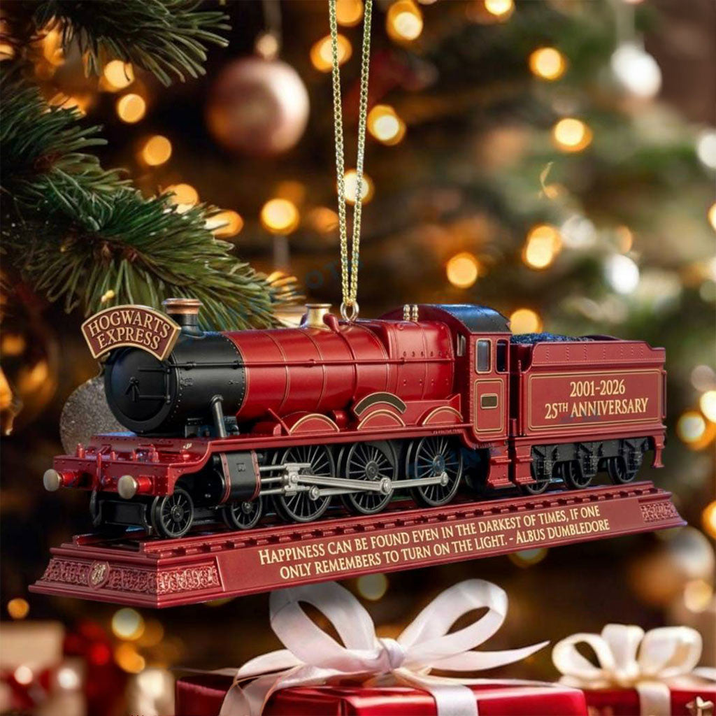 Harry Potter Hogwarts Express 25th Anniversary Christmas Ornament Xmas Tree Hanging Decor - Merchluma