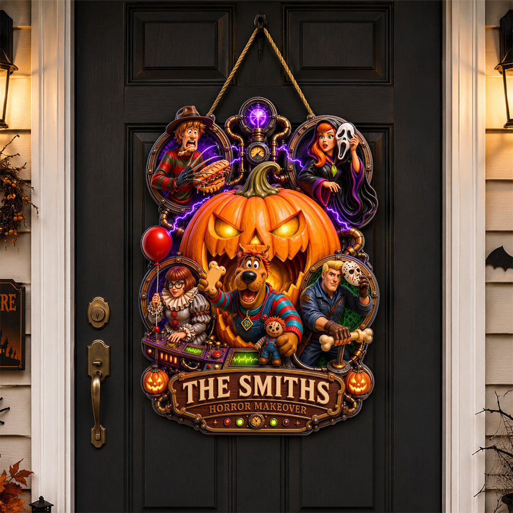 Personalized Spooky Mystery Crew Acrylic Sign Halloween Home Decor Gifts For Horror Movie Lover - Merchluma