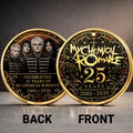 My Chemical Romance 25th Anniversary Commemorative Coin MCR Merch Gift For Music Lovers - Merchluma