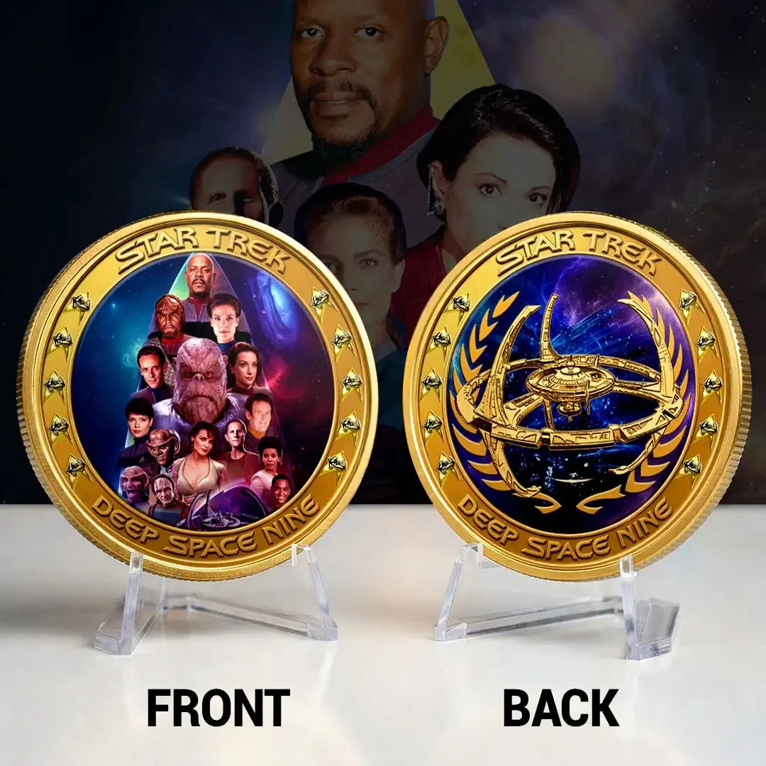 Star Trek Deep Space Nine Commemorative Coin 2026 Star Trek Merch Best Gift For Sci Fi Fans - Merchluma
