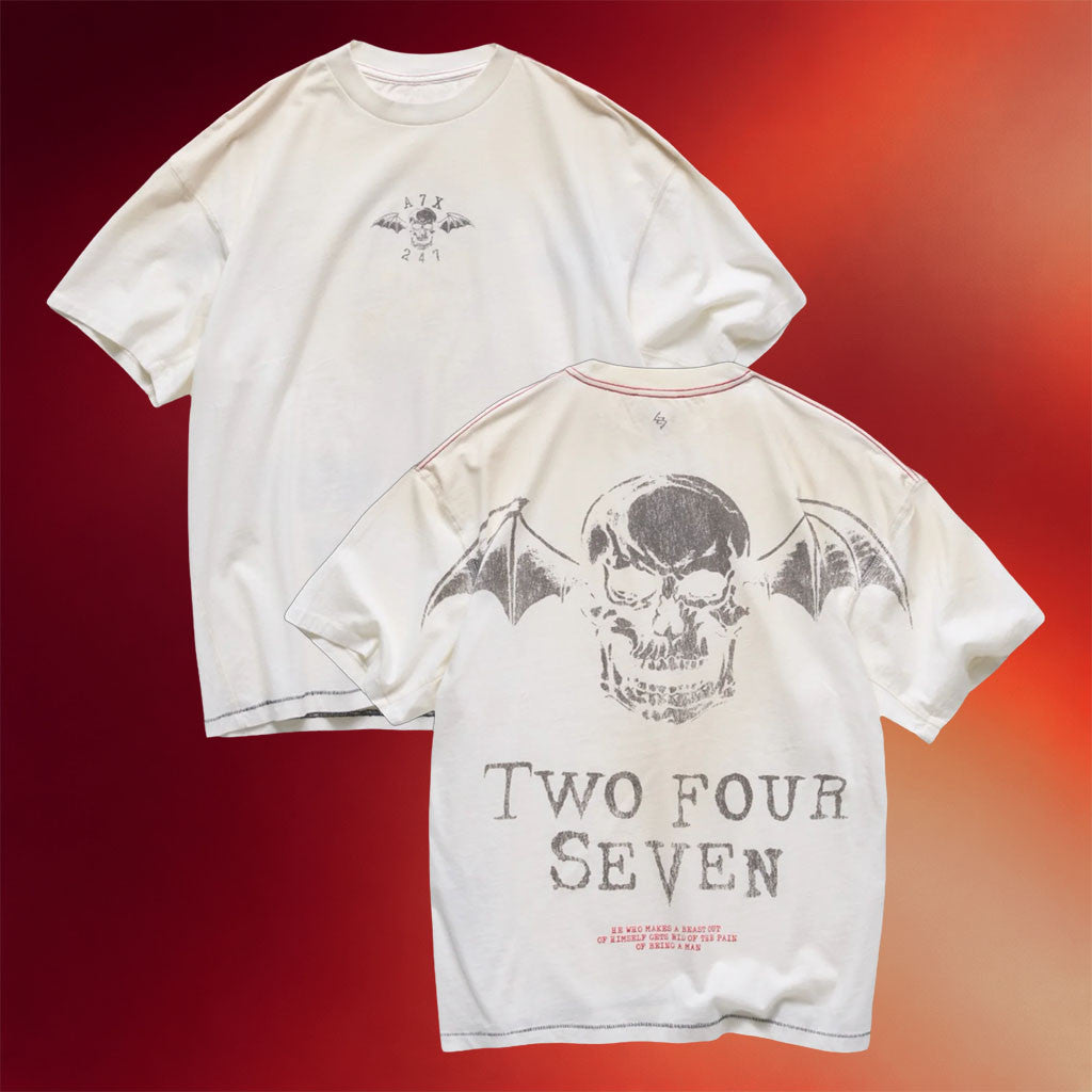 The A7X World Merch 247 X Avenged Sevenfold Death Bat T-Shirt Present For Band Fans - Merchluma