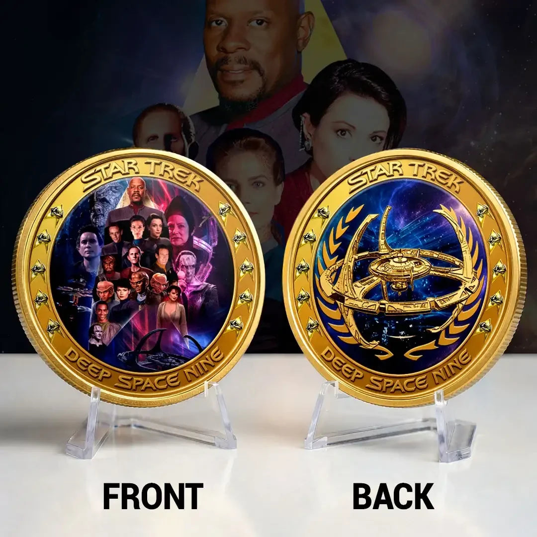 Star Trek Deep Space Nine Commemorative Coin 2026 Star Trek Merch Sci Fi Fan Gift Ideas - Merchluma
