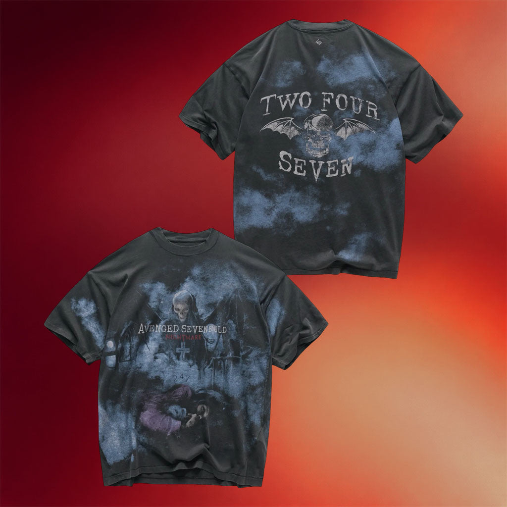 The A7X World Merch 247 X Avenged Sevenfold Nightmare T-Shirt Present For Heavy Metal Band Fans - Merchluma