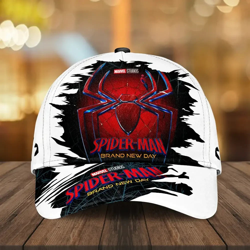 Spider-Man Brand New Day 2026 Hat Superhero Marvel Merch Unique Gifts For Husband - Merchluma