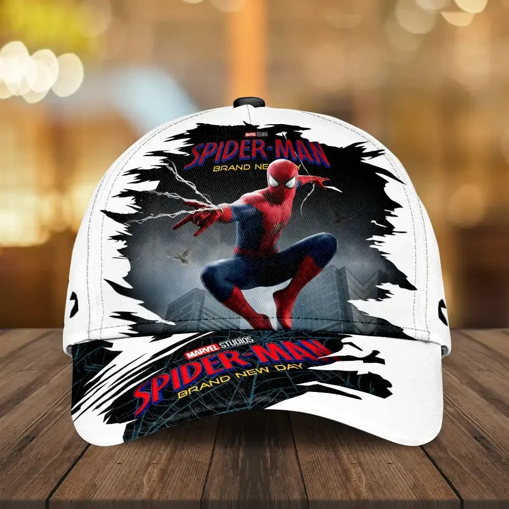 Spider-Man Brand New Day 2026 Hat Superhero Merch Birthday Ideas For Boyfriend - Merchluma