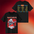 Iron Maiden Merch 2026 IM50 A Real Live Tour T-Shirt Gift Ideas For Music Lovers - Merchluma