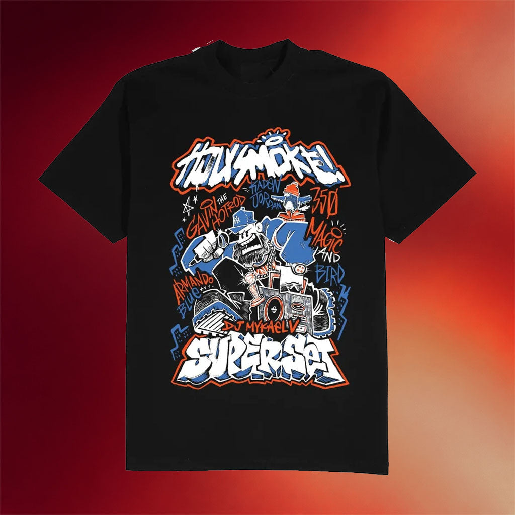 Mykael V Merch 2026 Holy Smoke Superset T-Shirt Best Gifts For Music Lovers - Merchluma